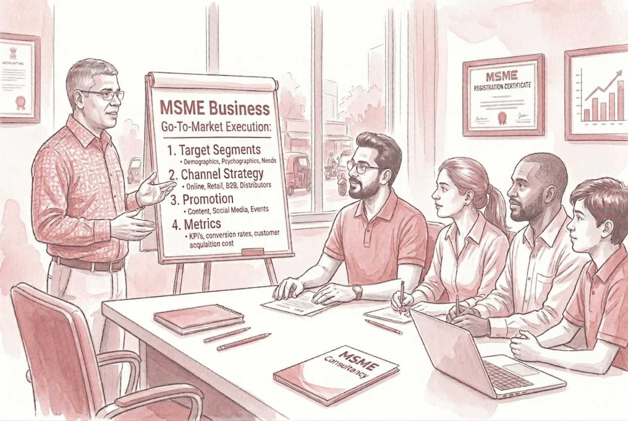 Execution consulting workshop — Simpleworks Consulting with MSME team
