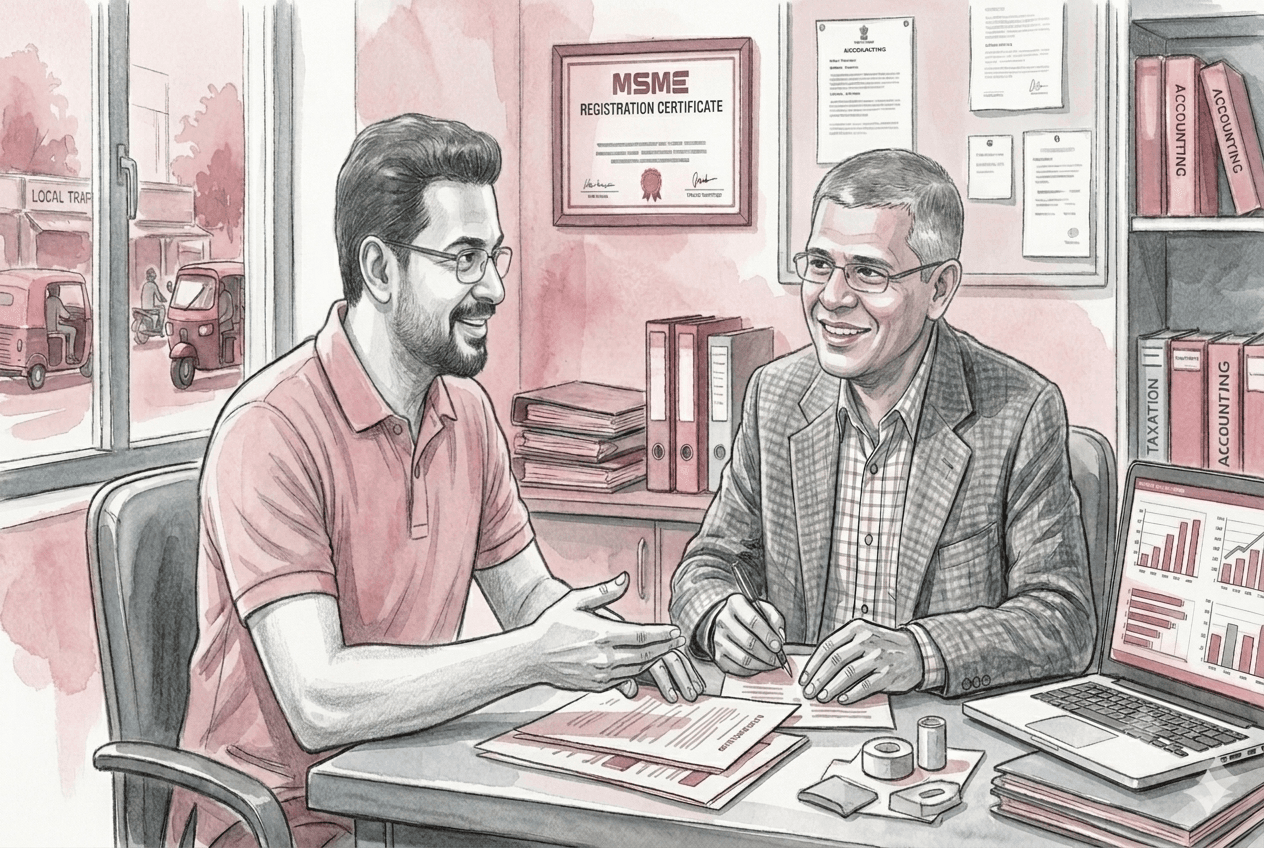 MSME consultant in Bengaluru in conversation with Indian business founder — Simpleworks Consulting